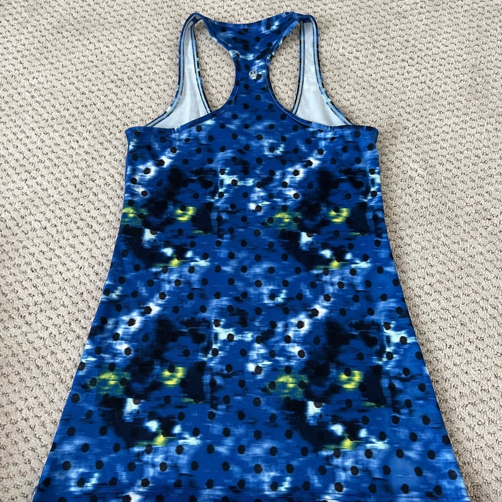 Lululemon Blue Racerback Tank - Picture 2 of 3
